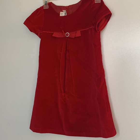 Berg drof good man kids red velvet dress size 8 - Picture 8 of 8